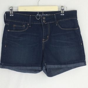 Denizen Size 6 Roll Up DarkWash Denim Short